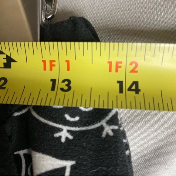 Yawn Black Loungewear Pajama Pants w Pockets All Over Print Owls Soft Comfy Sz S - Picture 6 of 8